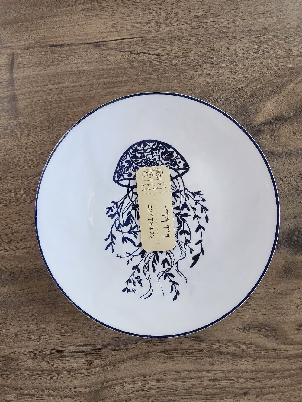 24 New W/Tags Nicole Miller Melamine Dinners - Picture 2 of 3